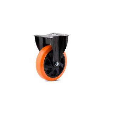 Imagem de Rodízio Fixo com Placa 4" Série Black 14 PU Colson
