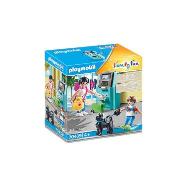 Imagem de Playmobil - Caixa Eletrônico E Turista - Family Fun - 70439