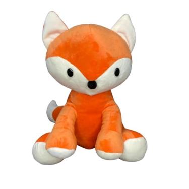 Imagem de Bichinhos de Pelúcia Safári Animais Para Presentes Decorações e Festas - 30cm (Raposinha)