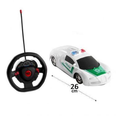 Imagem de Carrinho de Controle Remoto Polícia 817027 - Daterra