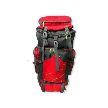 Imagem de Mochila Camping Outlet 70L Impermeável Vermelha - Lightbek Official St
