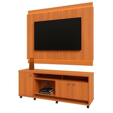 Imagem de Rack Bancada com Painel para Tv de até 70" em 100% MDF Lena