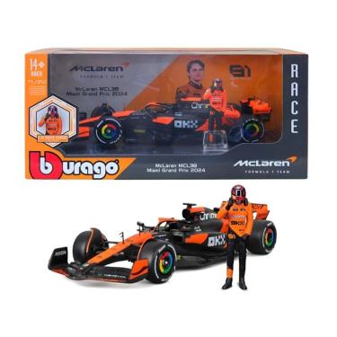 Imagem de Miniatura Fórmula 1 McLaren MCL38 Oscar Piastri - CALIFORNIA TOY