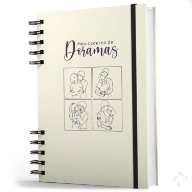 Imagem de Nisti Print Caderno Diário De Doramas Resenhas Forever Rosa
