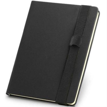 Imagem de Caderneta De Anotações 14X21Cm 140 Folhas Sem Pauta - Preto