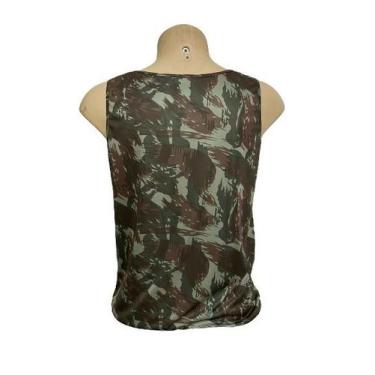Imagem de Camiseta Regata Camuflada Dry Fit - Alto Padrão, P