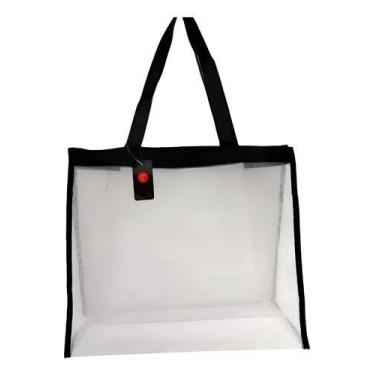 Imagem de Sacola De Praia Transparente Capacidade Grande - Hxt, Branco