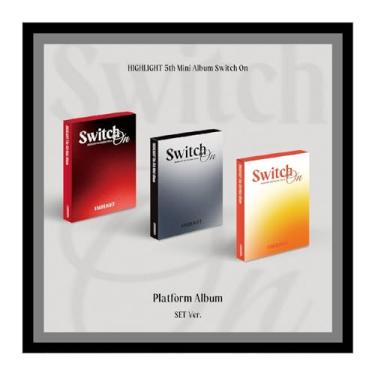 Imagem de Destaque o conteúdo do mini álbum Switch On 5th + Photocard+etc+Tracking Sealed Beast (conjunto de versão da plataforma 3)