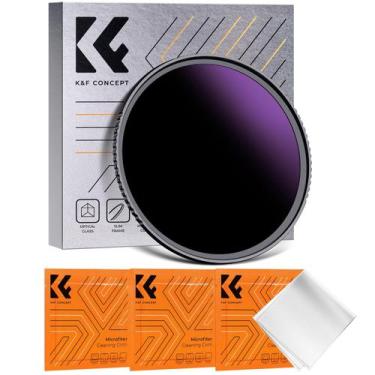 Imagem de Filtro de lente K&F Concept ND1000000 55mm (20 pontos) para câmera