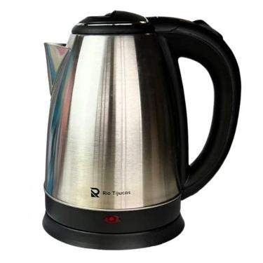 Imagem de Chaleira Elétrica Jarra Bule Portátil Inox 1,8 Litros 110V