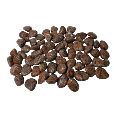 Imagem de Pedra Calcita Laranja 1 a 2 cm Rolada 1 Kg Natural