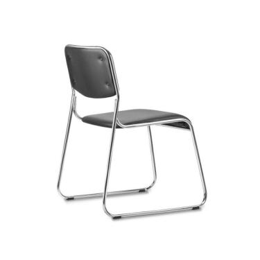 Imagem de Kit Cadeiras Empilháveis Preto c/ 5 un Pel-1114 Pelegrin