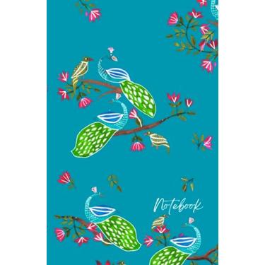 Imagem de Whimsical Wings: Notebook Journal for Writing, Work, Home, and School | College Ruled, 124 Lined Pages, 5.5 x 8.5-Inches | Perfect for Boosting ... | Teal Color: Notebook for creative journeys