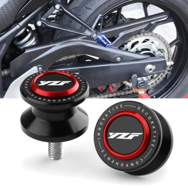 Imagem de Super Vici Carretéis De Braço Oscilante 6 Mm Adequados Para Ya.Maha Yzf R7 R1 R6 R6S R9 Yzf600R 2023 2024 2025, Suporte Quadro Traseiro R3 M6, Acessórios Deslizantes Rd