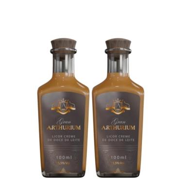 Imagem de Kit Mini Licor Doce de Leite Gran Arthurium 100ml – 2 Garrafas