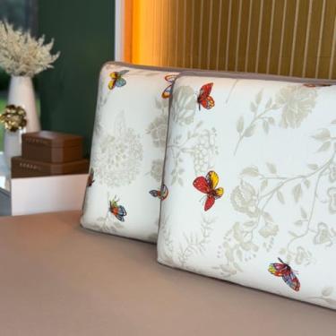 Imagem de Jogo de Lençol Cama 3 e 2 Peças Estamapados 100% Algodão com Elástico e Toque Macio (Solteiro, Tucson)