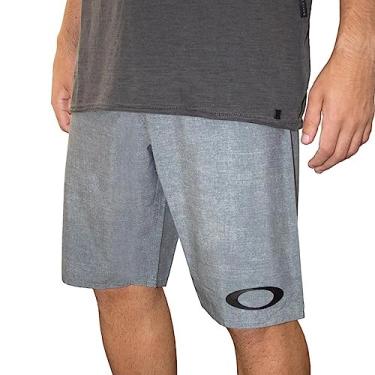 Imagem de Bermuda Oakley Para Água Masculina Basic Boardshorts, Cinza Claro, 38
