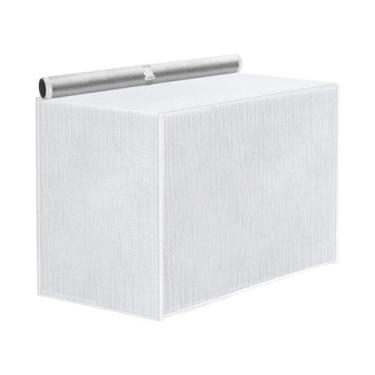 Imagem de WeiLaiKeQi Capa para ar condicionado externo para unidades externas, tecido impermeável, para apartamento, Branco