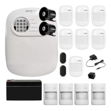 Imagem de Kit Alarme Intelbras 11 Sensor Presença Sem Fio Intelbras