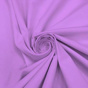Imagem de 1 Metro de Tecido Percal 180 Fios Para Lençol Algodão (150 fios, Lilás)