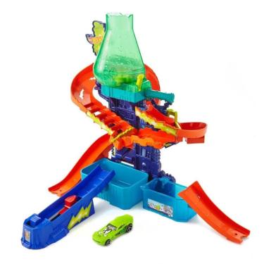 Imagem de Hot Wheels Pista City Color Change Estação Cientific Mattel