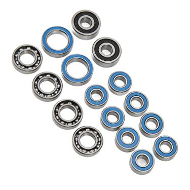 Imagem de RC Axial para Rolamento SCX10,16pcs, Aço Inoxidável, Alta Velocidade, SCX10.2 SCX10 II AR44,1/10 EXLES Dianteiro e Traseiro, Alta Precisão, Instalação Fácil