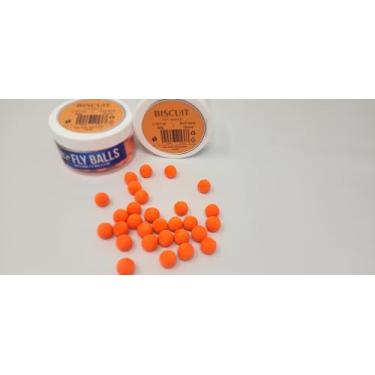 Imagem de Base de iscas, bolas para moscas/furúnculos pop-up, feito de tamanho de 12 mm, milho, sabor de biscoito doce, com ingredientes naturais adicionados, sem conservantes, método de alimentação, método de