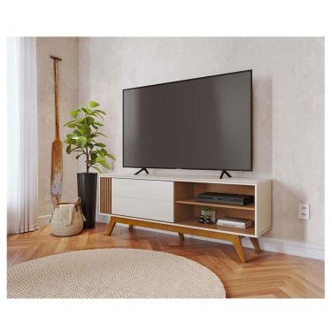 Imagem de Rack Bancada Ambiente Otawa Off White Freijo – Colibri