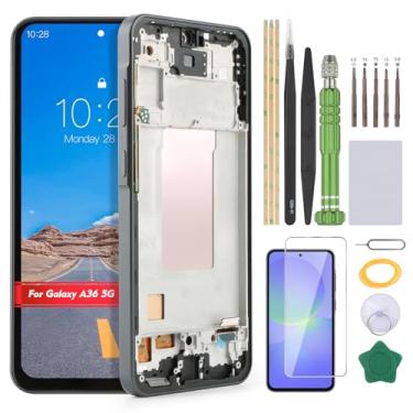 Imagem de YHXMARSCAN Tela para Samsung Galaxy A36 5G A366U Tela LCD de substituição para Samsung Galaxy A36 Incell Touch Screen Digitalizador Assembléia