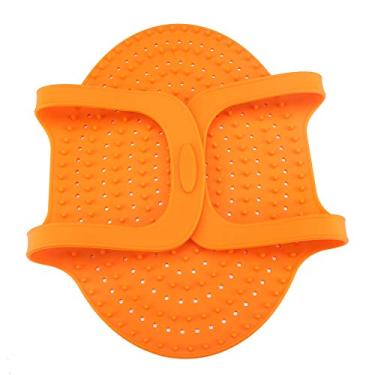 Imagem de Generic Levantador de Peru Resistente Ao Calor de Silicone para Tapete de Cozinha Antiaderente de Aves, Levantador para Perus e Carnes Assadas, Resistente Ao Calor, Silicone de Qualidade Alimentar, Vermelho, 23,2 * 12,4 pol., Cena aplicável: Cozinha/ (Laranja)