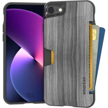 Imagem de Capa carteira inteligente para iPhone 7/8/SE (2020) - Carteira Slayer Vol. 1 [slim + protetor + aderência] suporte de cartão de crédito para Apple iPhone SE 2020 e iPhone 7/8 – [seda] – especial da Chef