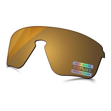 Imagem de Bowyer Lentes de reposição polarizadas para óculos de sol Oakley Corridor SQ OO9415 42 mm, Bronze Mirorr, Corridor