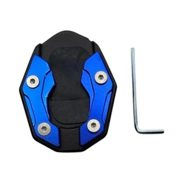 Imagem de Extensor De Apoio Para Moto Universal, Base Ampliada Antiderrapante - 