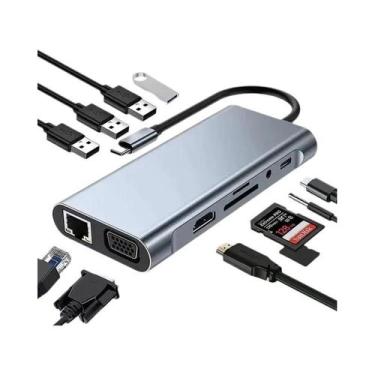 Imagem de Hub USB C 8 Em 1, 7 Em 2, 7 Em 1, 3 Em 1 Tipo C, Adaptador HDMI 31 Par