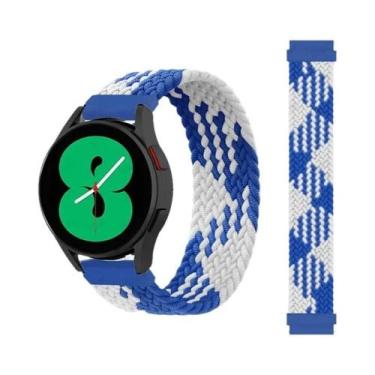 Imagem de Pulseira Trançada Solo Loop Para Samsung Galaxy Watch 40mm 42mm 44mm 4