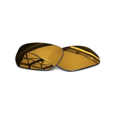 Imagem de SmartVLT Lentes de reposição polarizadas revestidas de ouro bronze para óculos de sol Oakley Style Switch OO9194