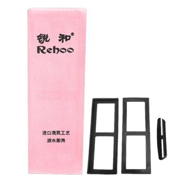 Imagem de Pssopp Pedra de Afiar, Pedra de Polimento, Acabamento Polido, Uso Multiuso, Pedra de Amolar para Tesoura de Corte de Cozinha (1000 Grão)