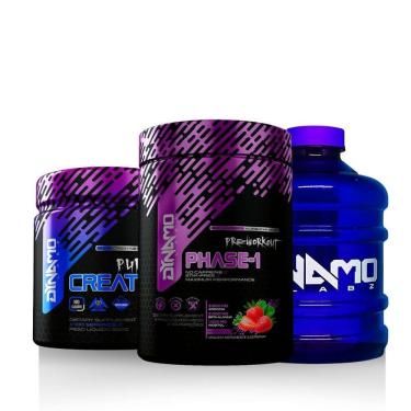 Imagem de Kit Creatina 100% Pura 150G + Phase 400G-1+  Dynamo