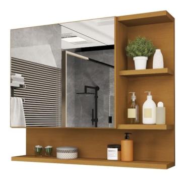 Imagem de Armário Espelheira Com Porta(Naturale)