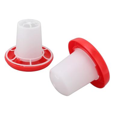 Imagem de Alomejor Kit de Bebedouro para Alimentadores de Frango, Alimentador Automático de Aves e Combinação de Bebedouro Com Design de Manga para Pintinhos, Patinhos, Chocadeira