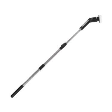 Imagem de TARSHYRY Purificador Giratório Elétrico 9 Em 1 Com 8 Cabeças de Escova, Escova de Limpeza Power Scrubber 360 Com Alça de Extensão Removível Ajustável para Cozinha de Piso de (JY6016 Preto (9 Cabeças))