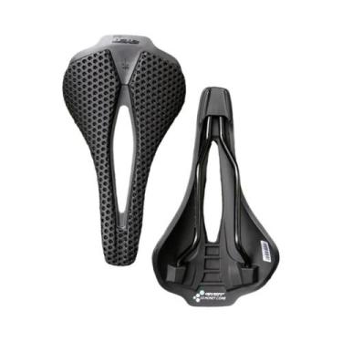 Imagem de Selim De Bicicleta Leve Em Carbono Impresso Em 3D 250x140mm Almofada P