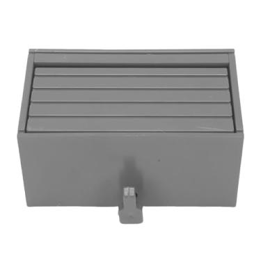 Imagem de GLOGLOW Material ABS de Decoração Diária, Fecho Magnético, Organizador de Montagem Em Parede para Entrada, Comporta de 4 a 6 Chaves, Porta-chaves de Garagem de Carro de 2 Pacotes, Nan (Cinza)