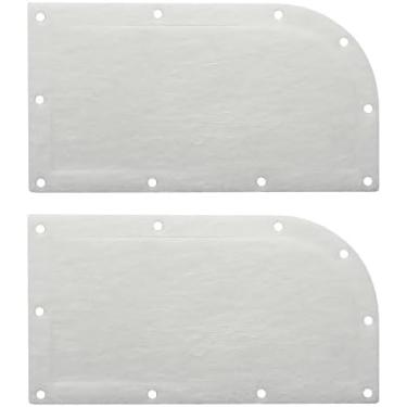 Imagem de Gaxeta de acesso ao queimador de forno RV Suburban, branca, pacote com 2, compatível com modelos SF-20 SF-25 SF-30 SF-35 SF-42 SF-20F SF-25F SF-30F SF-35F SF-42F SH35 SH42 SH42F SHD2542