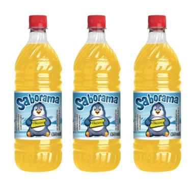 Imagem de Base Líquida Concentrada Sorvetes, Gelinhos, Raspadinhas Kit 3 Potes (Abacaxi)