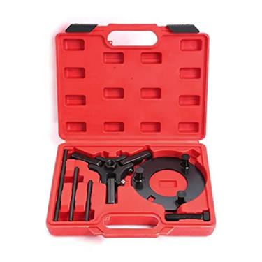 Imagem de Acouto Conjunto de Ferramentas Extrator de Polia Amortecedora, Extrator de 3 Mandíbulas Com Mandíbulas Carregadas por Mola para Remover o Balanceador Harmônico Em Compartimentos