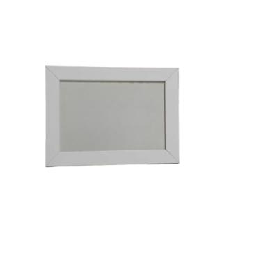 Imagem de Kit com 10 Porta-Retratos 10x15 A6 – Moldura Decorativa para Mesa e Parede, Porta Retrato em MDF com Acetato para Fotos(BRANCO)
