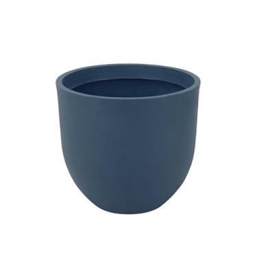 Imagem de Vaso Tramontina Laos em Polietileno Azul Turquesa 54 cm