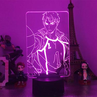 Imagem de Luz noturna LED 3D Haikyuus Daichis Sawamuras Football