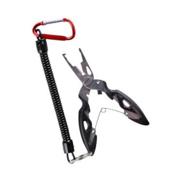 Imagem de Alicate De Pesca Multifuncional Black Beak Com Cortador De Linha, Teso